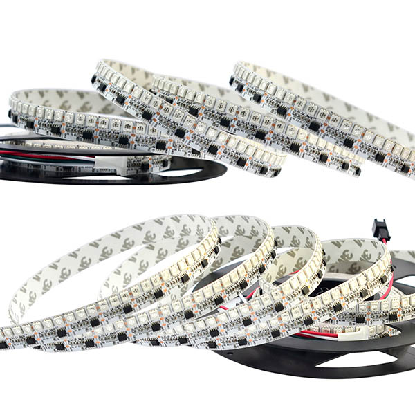 WS2811 DC12V 44LEDs/Ft Programmable LED Strip Lights, Addressable Flexible LED Light Strips, LED Christmas Holiday Lights,288LEDs 5.65Ft Per Roll WS2811 DC12V 44LEDs/Ft Programmable LED Strip Lights, Addressable Flexible LED Light Strips, LED Christmas Holiday Lights,288LEDs 5.65Ft Per Roll